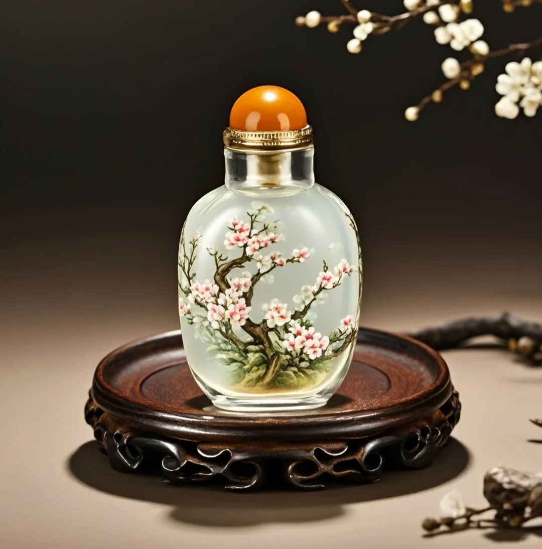 梅兰竹菊🎋内画鼻烟壶🎋素材分享_1_幸运淇淇_来自小红书网页版