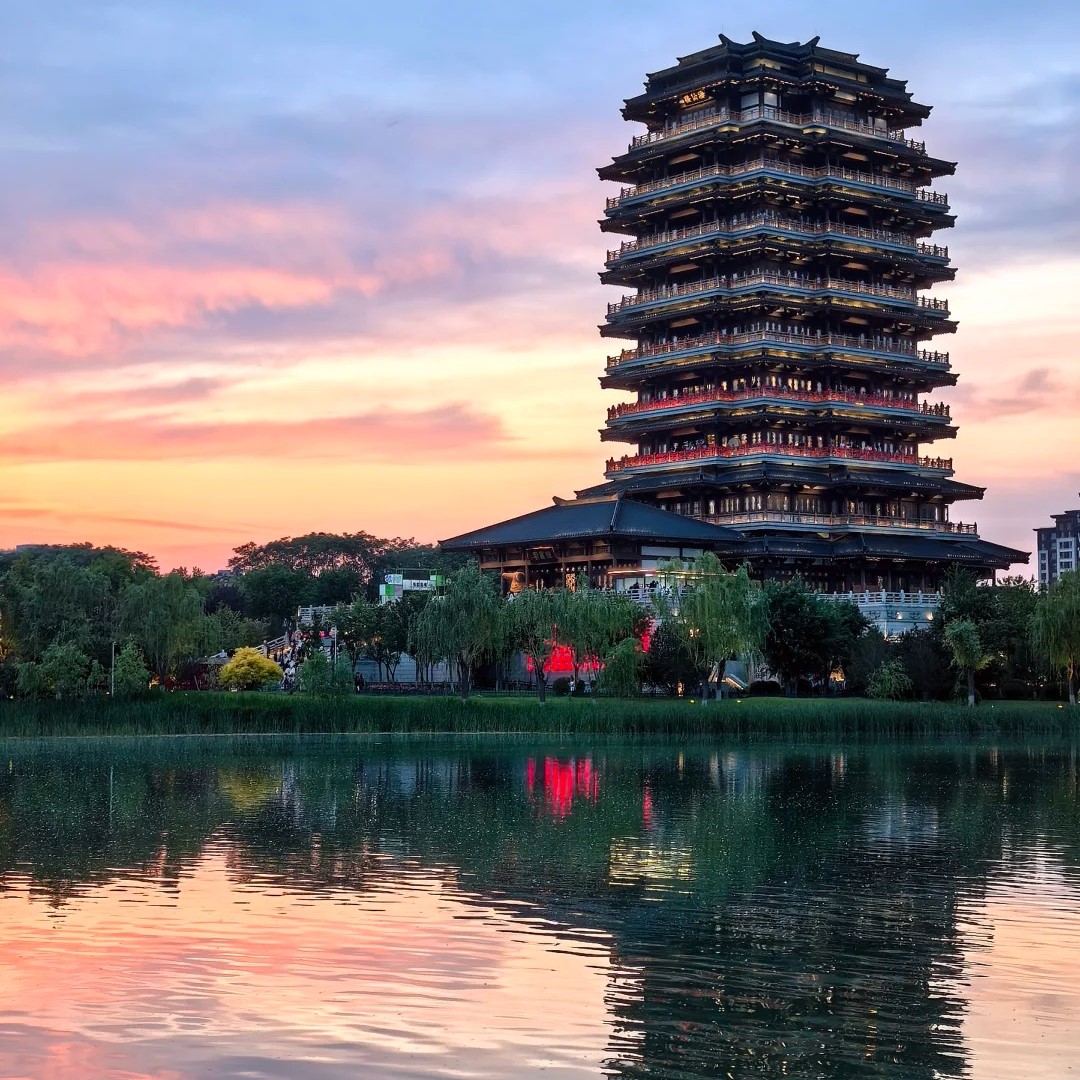 淄博 海岱楼最美夕阳🌅_1_土豆有个梦想_来自小红书网页版