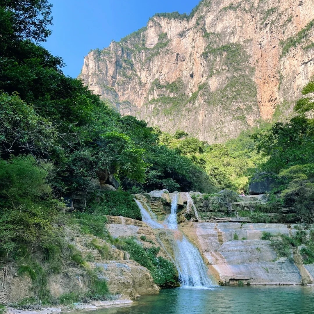太美了❗️这里是王维诗里的云台山🏔️_1_嘟嘟超人游记_来自小红书网页版